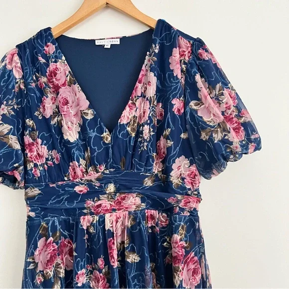 Baltic Born Blue Floral Maxi Dress - Picture 8 of 16